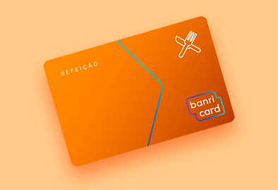 Ilustração do cartão BanriCard Refeição.
